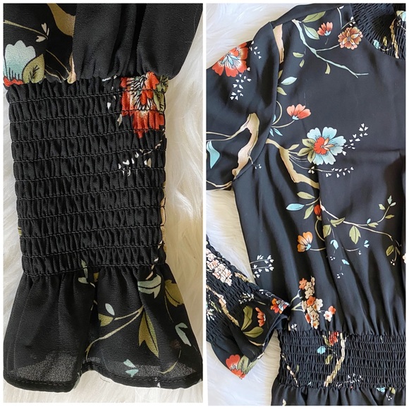 NANETTE LEPORE
Nanette MSRP $138 Floral Smocked High/low Dress Very Black sz 10 - Picture 11 of 16